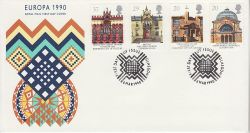 1990-03-06 Europa Stamps Glasgow FDC (81564)