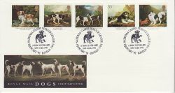 1991-01-08 Dogs Stamps London NW1 FDC (81571)