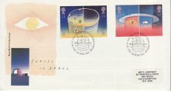 1991-04-23 Europe in Space Stamps Bureau FDC (81573)