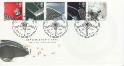 1996-10-01 Classic Cars Stamps MG Car Club FDC (81592)