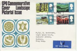 1966-05-02 Landscapes Stamps Bureau EC1 FDC (81617)