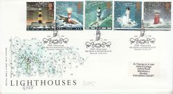 1998-03-24 Lighthouses Stamps Plymouth FDC (81638)