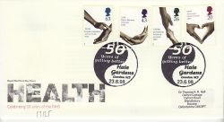 1998-06-23 Health NHS Stamps Hale Gardens London FDC (81644)