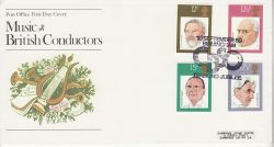 1980-09-10 British Conductors Stamps Birmingham FDC (81670)