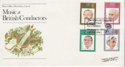 1980-09-10 British Conductors Stamps London SW3 FDC (81678)