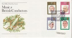 1980-09-10 British Conductors Stamps London EC2 FDC (81680)