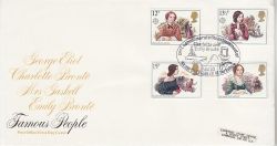 1980-07-09 Authoresses Stamps Haworth FDC (81708)