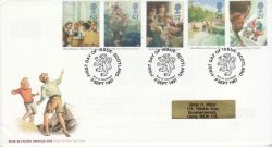 1997-09-09 Enid Blyton Stamps Isle of Colonsay FDC (82003)