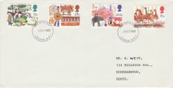 1983-10-05 British Fairs Stamps London FDC (82004)