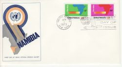 1973-10-01 United Nations Namibia Stamps FDC (82023)