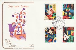 1989-05-16 Games and Toys Stamps Toys Hill FDC (82062)