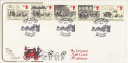 1984-07-31 Mailcoach Stamps Bath FDC (82065)
