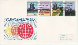 1983-03-09 Commonwealth Day Stamps Whitby FDC (82087)