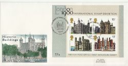 1978-03-01 Historic Buildings M/S London BFPS FDC (82094)