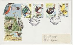 1980-01-16 Birds Stamps Slimbridge FDC (82106)