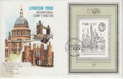 1980-05-07 London 1980 M/S London SW FDC (82108)