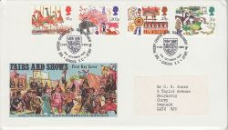 1983-10-05 British Fairs Stamps London EC FDC (82117)
