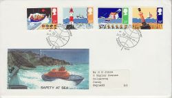1985-06-18 Safety At Sea Stamps London WC2 FDC (82127)