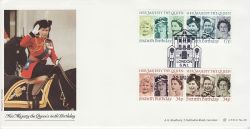 1986-04-21 Queen's 60th Birthday London SW1 FDC (82131)