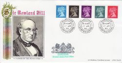 1990-01-10 Penny Black Anniv Stamps Sanquhar cds FDC (82138)