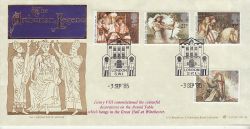 1985-09-03 Arthurian Legend Stamps London SW1 FDC (82140)