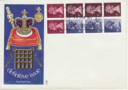 1977-06-13 Definitive Booklet Stamps Windsor FDC (82150)