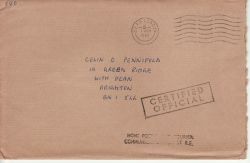 1969-03-07 B.F.P.O. London Postmark (82158)