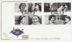 2006-04-18 Queens 80th Birthday Stamps Crathie FDC (82163)