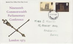 1973-09-12 Parliamentary Conference Aylesbury FDC (82231)