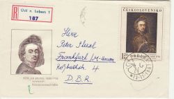 1967-11-13 Czechoslovakia Paintings 120 Stamp FDC (82250)