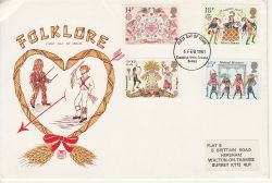 1981-02-06 Folklore Stamps Kingston FDC (82282)