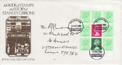 1982-05-19 Definitive Booklet Stamps Lancaster FDC (82297)