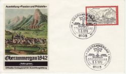 1970-05-11 Germany Oberammergau Stamp FDC (82335)