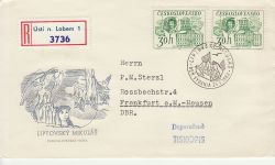 1968-03-25 Czechoslovakia Janko Kral FDC (82346)