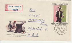 1967-11-13 Czechoslovakia Paintings Stamp FDC (82350)