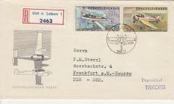1967-12-11 Czechoslovakia Aircraft Stamps FDC (82353)