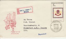 1968-06-05 Czechoslovakia Int Stamp Exhibition FDC (82354)