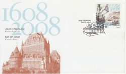 2008-05-16 Canada Founding of Québec FDC (82388)