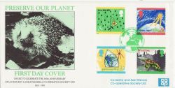 1992-09-15 Green Issue Preserve Our Planet FDC (82447)