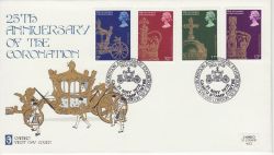 1978-05-31 Coronation Stamps Cameo Stamp Centre FDC (82459)
