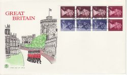 1977-06-13 Booklet Stamps Windsor FDC (82514)