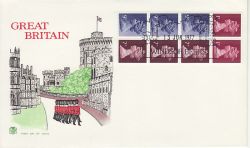 1977-06-13 Booklet Stamps Windsor FDC (82515)