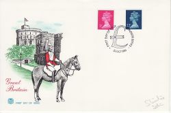 1980-10-22 Definitive Stamps Windsor FDC (82526)
