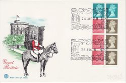1981-08-26 Definitive Booklet Stamps Windsor FDC (82529)