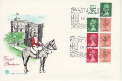 1979-08-28 Definitive Booklet Stamps Windsor FDC (82530)