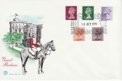 1979-10-10 Definitive issue + 10p PCP Windsor FDC (82540)