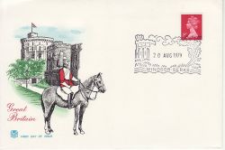 1979-08-20 8p Centre Band WINDSOR FDC (82544)