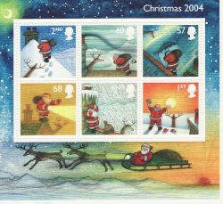 2004-11-02 Christmas Miniature Sheet MNH (82581)