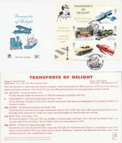 2003-09-18 Transports of Delight M/S Hornby FDC (82592)