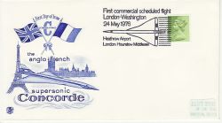 1976-05-24 Concorde First Commercial Flight Souv (82596)